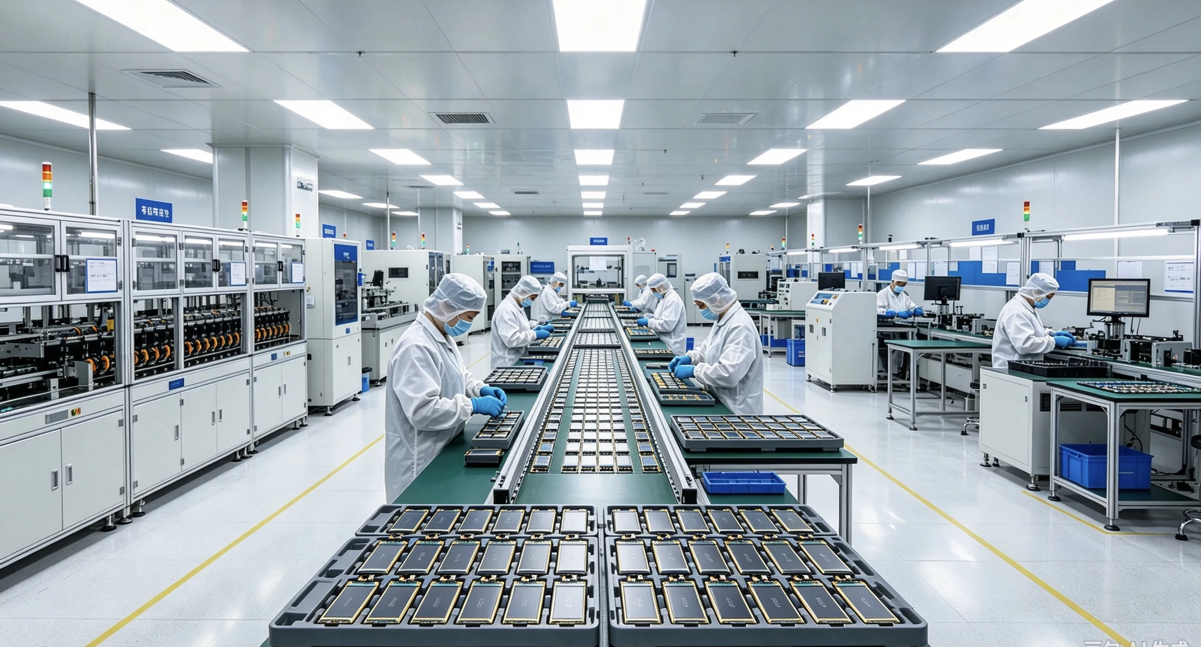Phone battery manufacturing and assembly